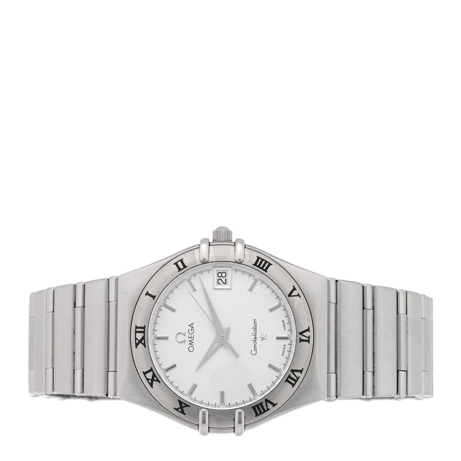 Omega tainless Steel 33mm Constellation Quartz Watch White 1512.30 2 of 4