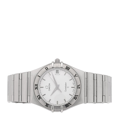 Omega tainless Steel 33mm Constellation Quartz Watch White 1512.30 2 of 4