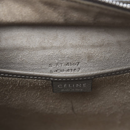 Celine Drummed Calfskin Nano Luggage Souris 7 of 12