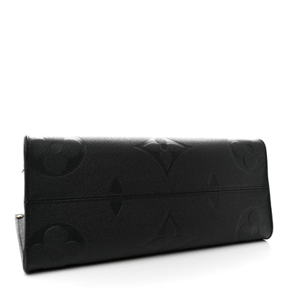 Louis Vuitton Empreinte Monogram Giant Onthego MM Black 4 of 10