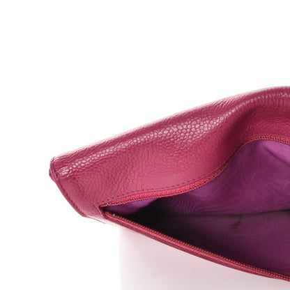 Chanel Caviar CC Flap Clutch Wallet Pink 12 of 18