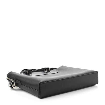 Louis Vuitton Epi Porte-Documents Jour Briefcase Black 5 of 11