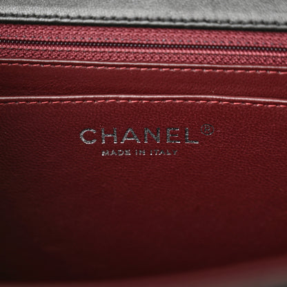 Chanel Lambskin Quilted Maxi Single Flap Black 6 of 12