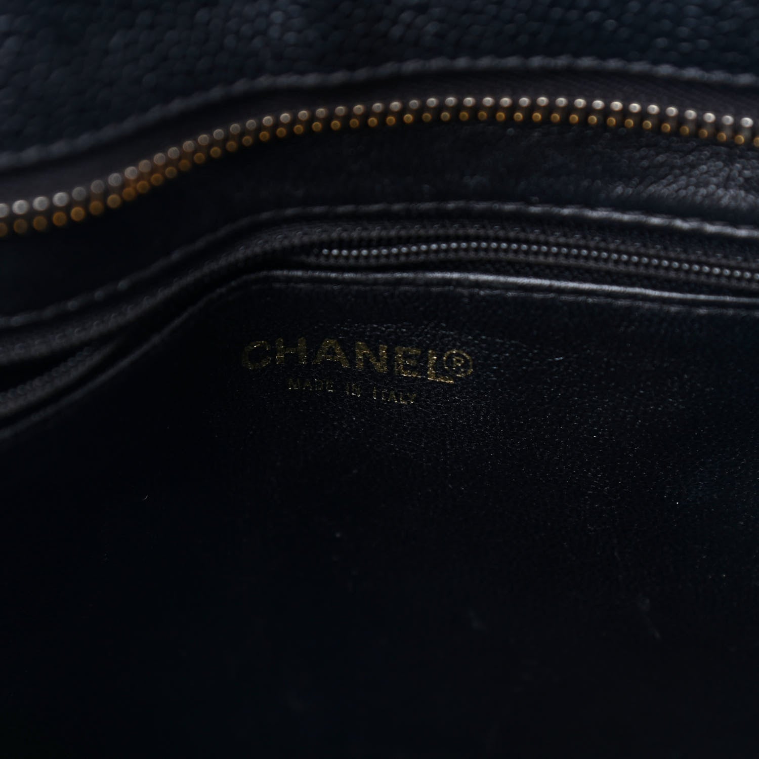 Chanel Caviar Quilted Medallion Tote Black 6 of 10