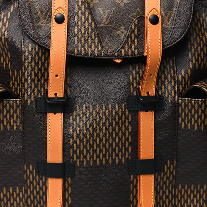 Louis Vuitton X NIGO Giant Damier Ebene Monogram Christopher PM Backpack 7 of 9