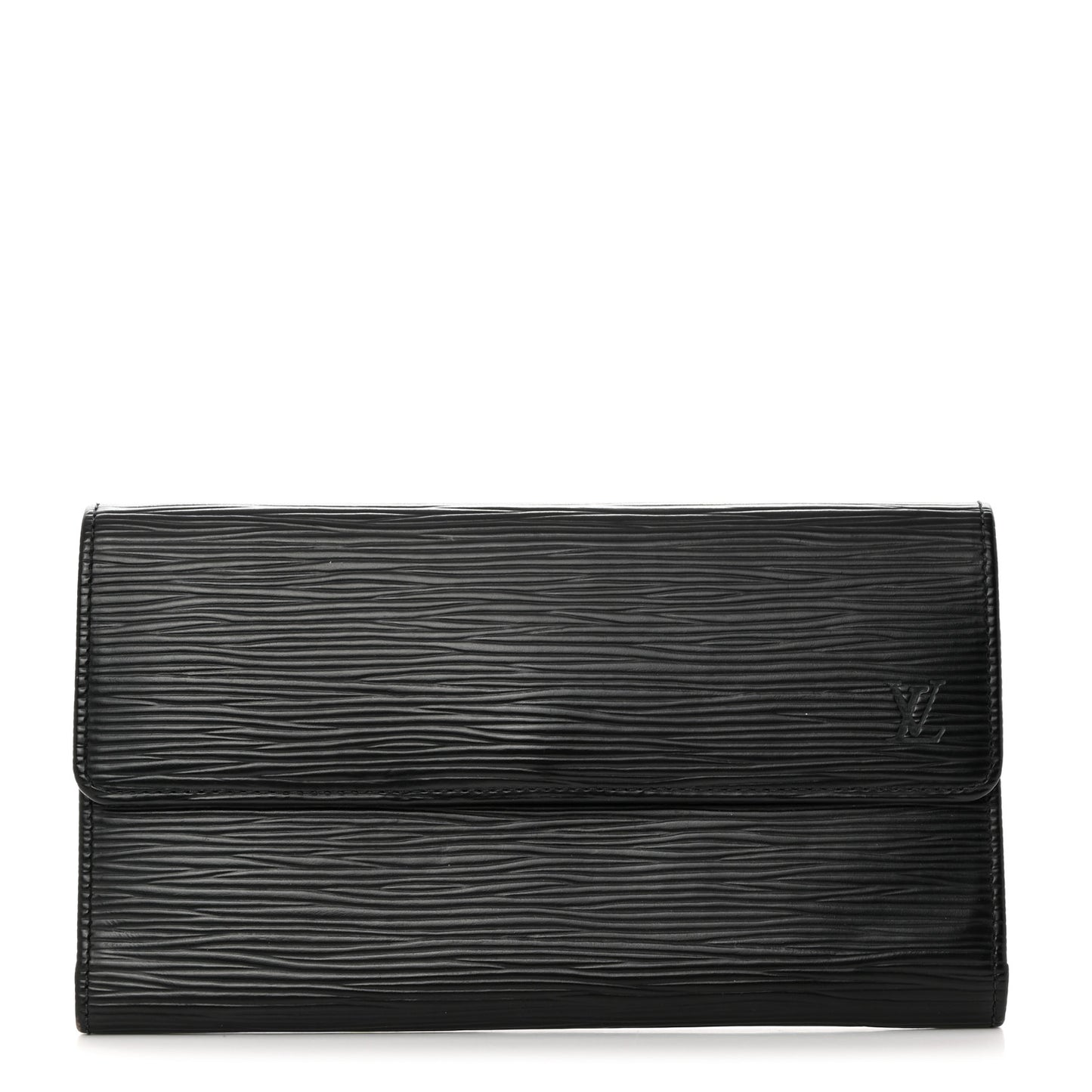 Epi Porte Tresor International Wallet Black