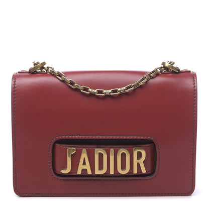 Christian Dior Calfskin J'Adior Chain Flap Bag Red 1 of 11