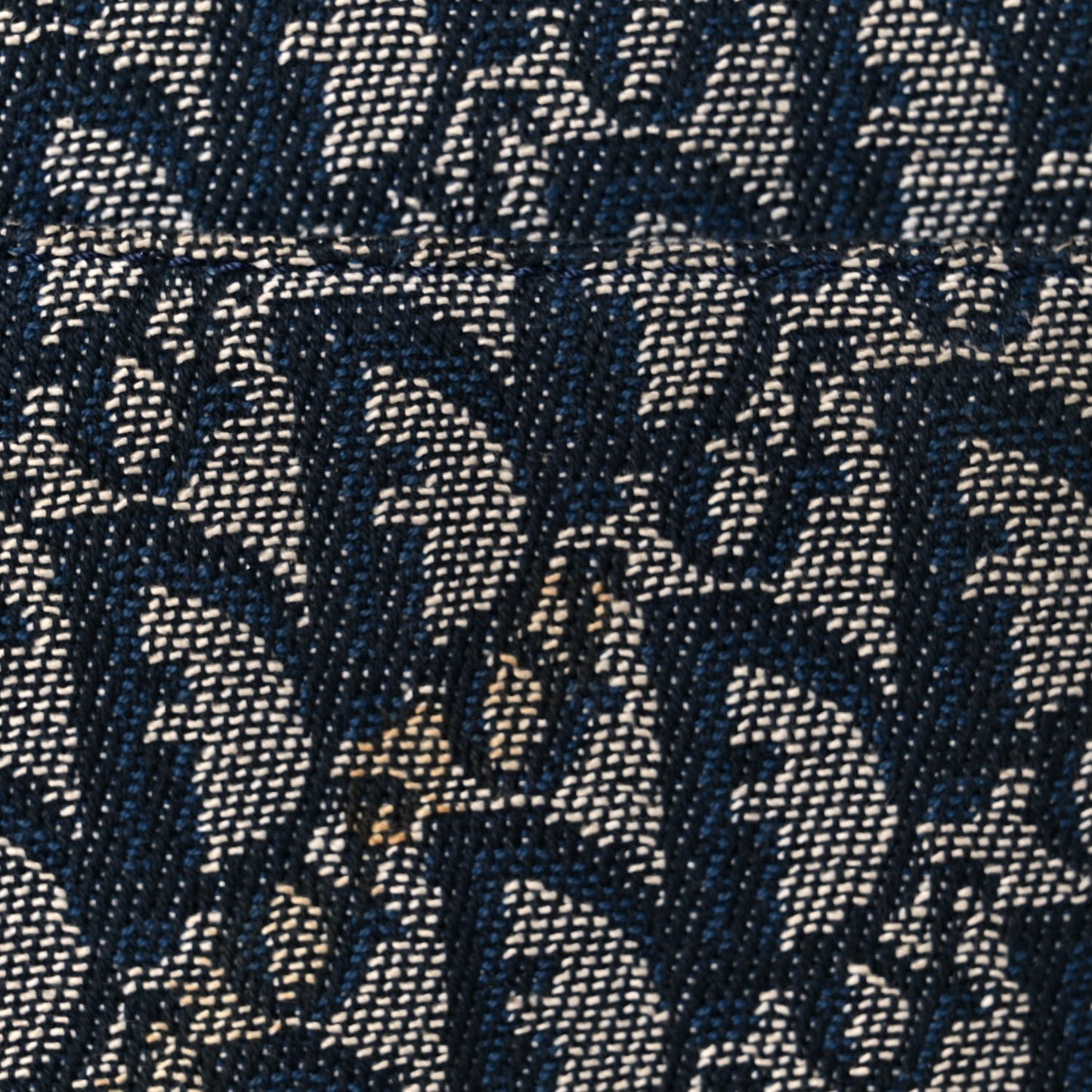 Monogram Saddle Bag Blue