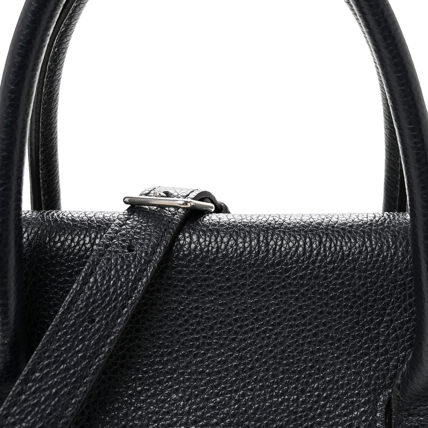 Grain Vegetable Tanned Calfskin Small Bayswater Navy