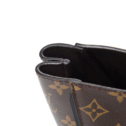 Louis Vuitton Calfskin Monogram Kimono Tote PM Black 9 of 11