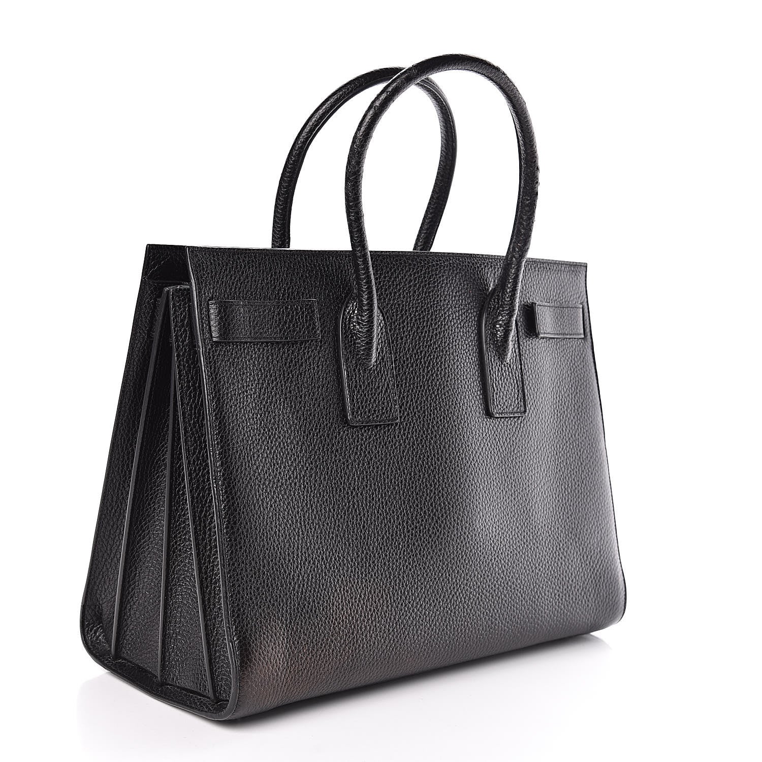 Saint Laurent Grained Calfskin Large Sac De Jour Carryall Black 3 of 13