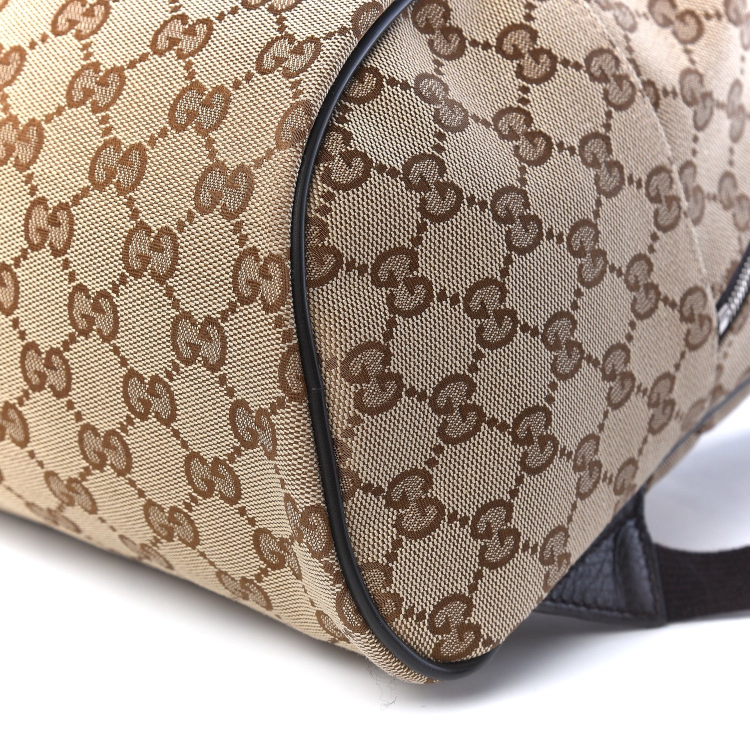 Gucci Monogram Travel Backpack Dark Brown 10 of 10