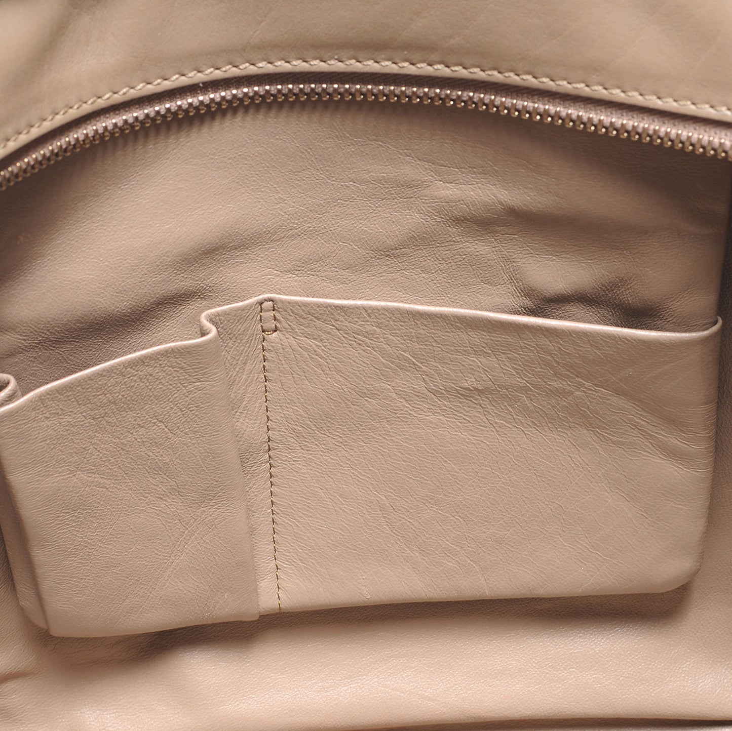 Smooth Calfskin Mini Luggage Camel