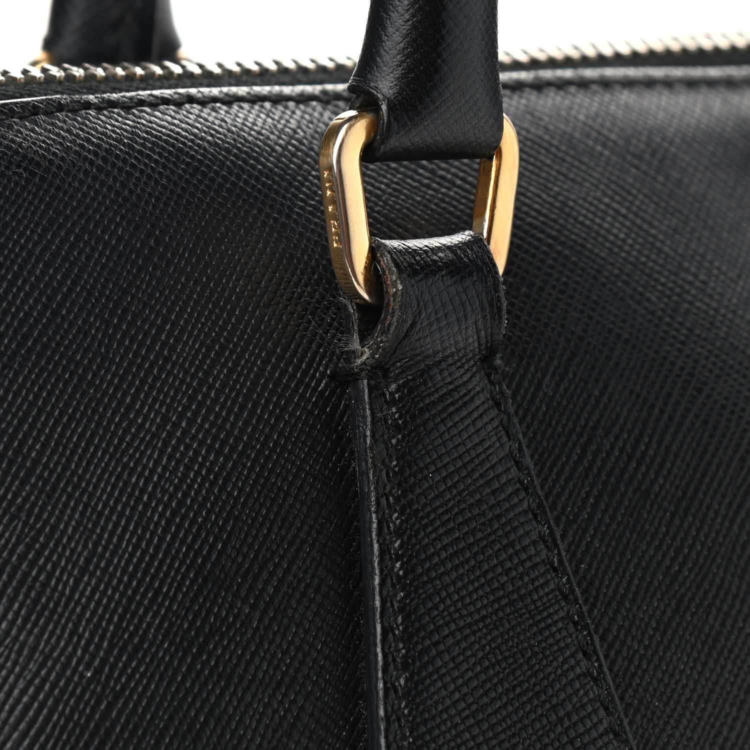 Prada Saffiano Lux Large Promenade Tote Black 10 of 18