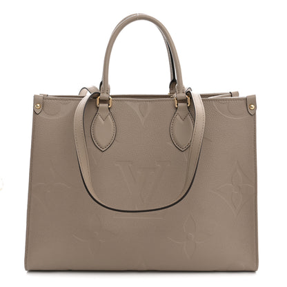 Louis Vuitton Empreinte Monogram Giant Onthego MM Tourterelle 1 of 8