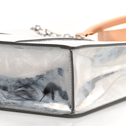 Louis Vuitton Monogram Mirror Sac Plat NM Silver 9 of 9