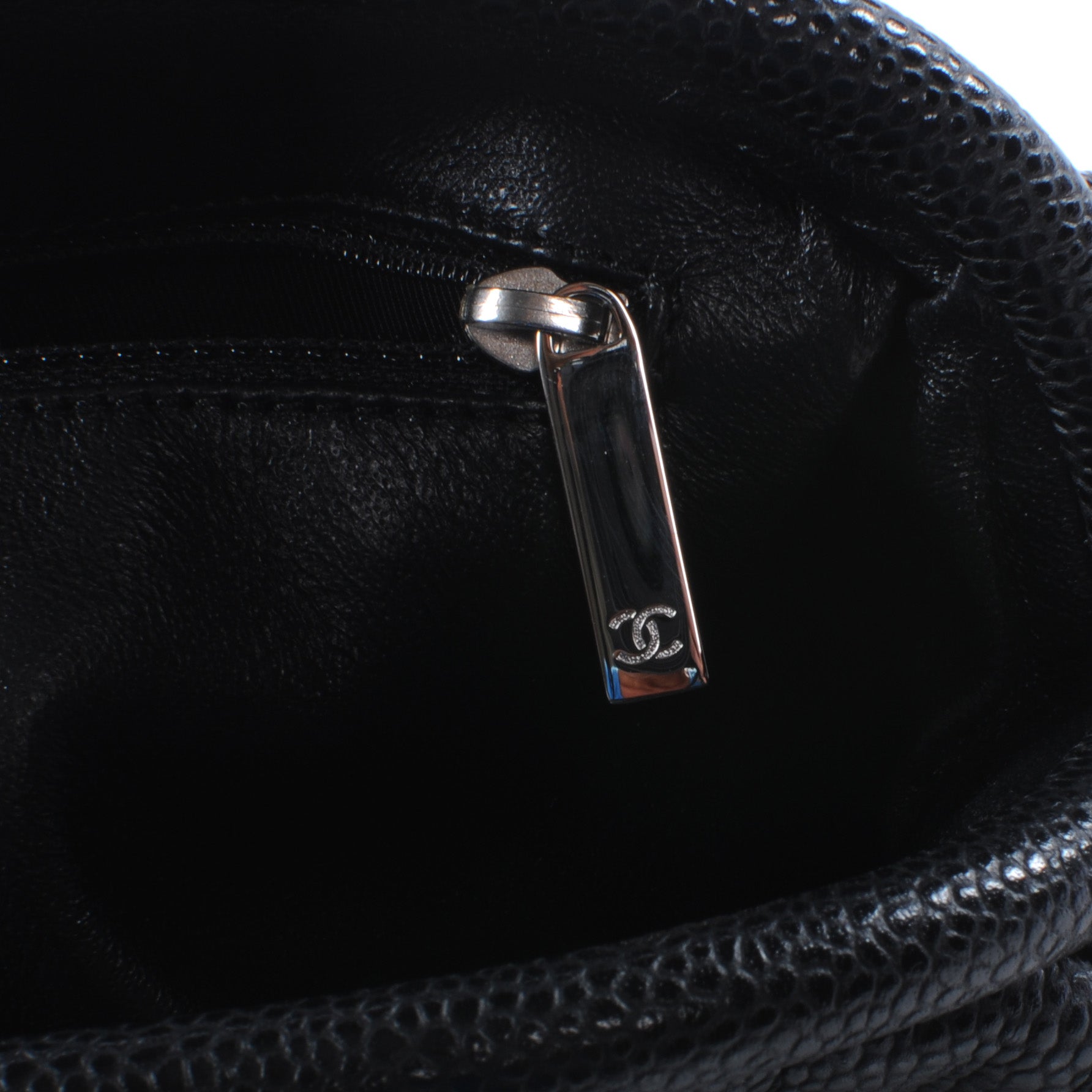 Chanel Caviar Quilted Timeless Clutch Black 6 of 9