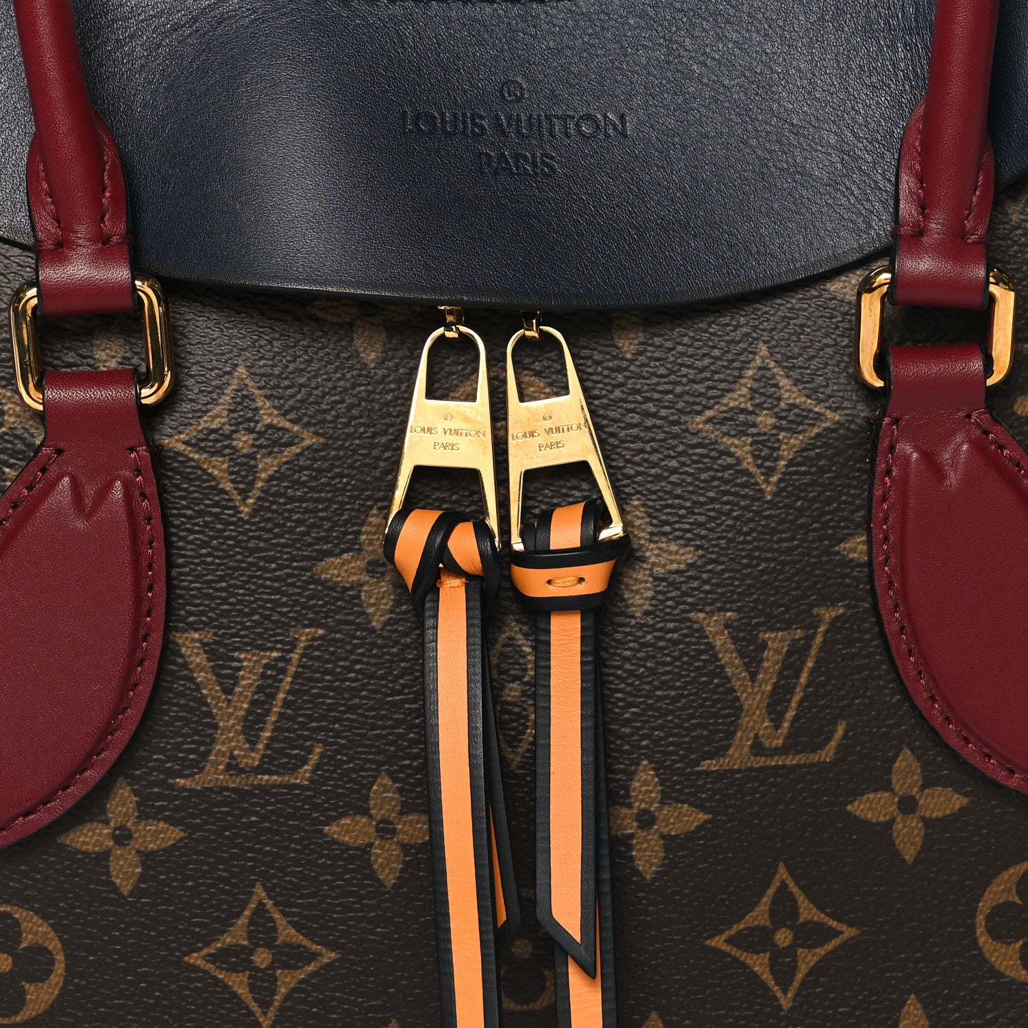 Louis Vuitton Monogram Tuileries Marine Bordeaux 7 of 9
