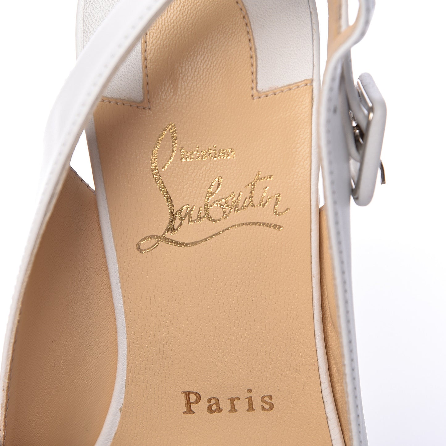 Nappa Cork Reine De Liege 120 Wedges 37 White Natural