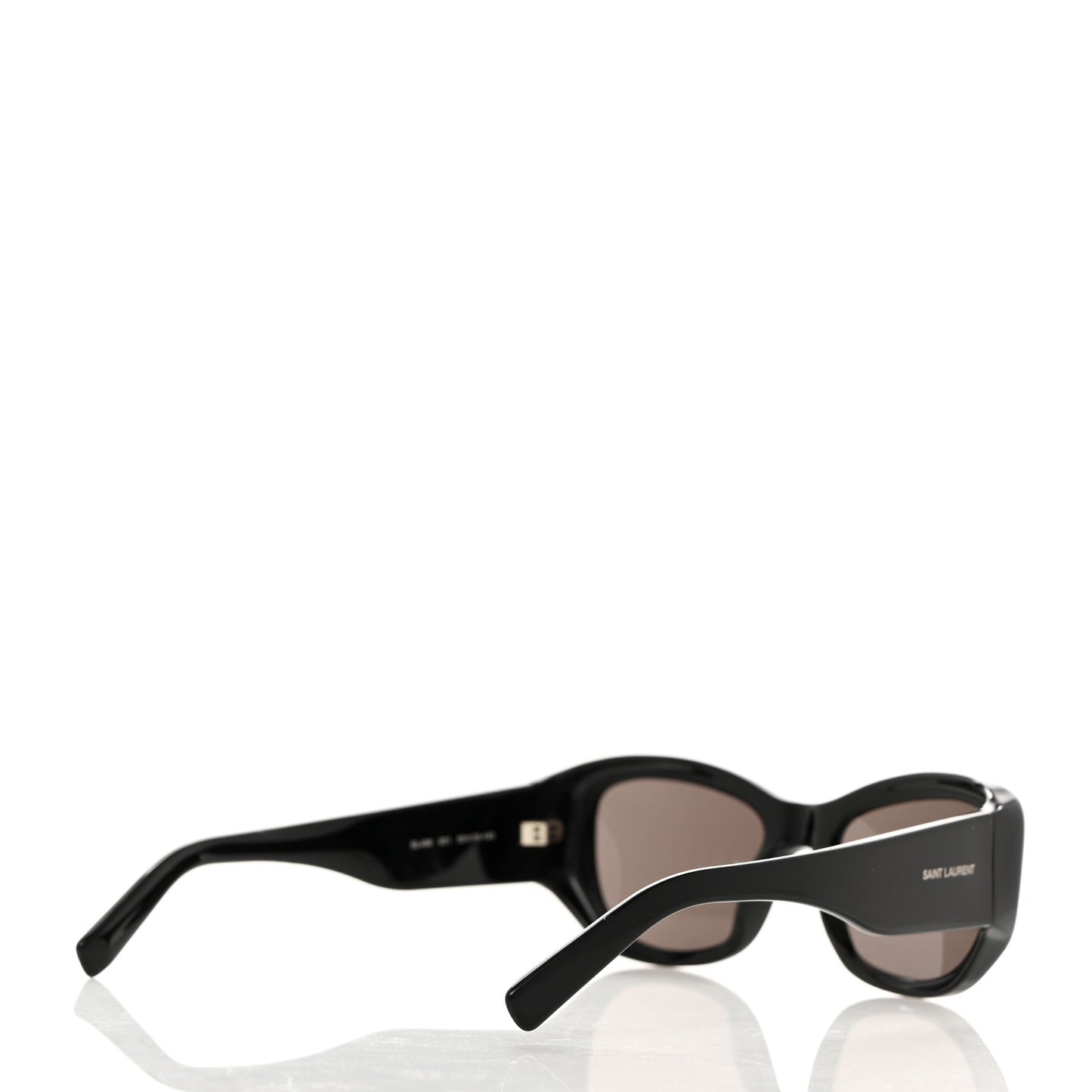 Acetate Cat Eye Sunglasses SL498 Black