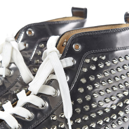 Christian Louboutin Specchio Mens Louis Spikes Flat Sneakers 43.5 Silver 12 of 13