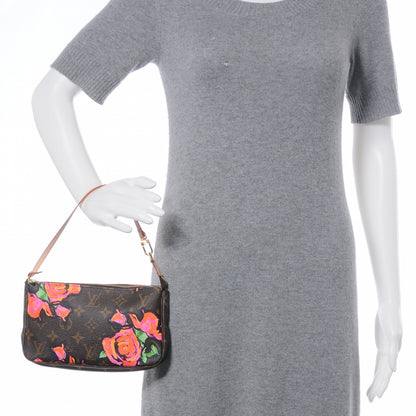 Louis Vuitton Monogram Roses Pochette Accessories 2 of 8