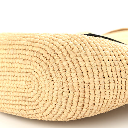Loewe Raffia Mini Slit Tote Bag Natural Tan 9 of 9