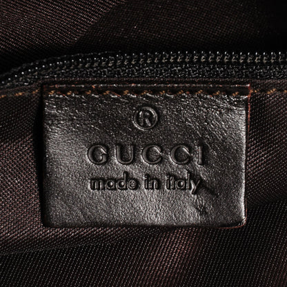 Gucci Monogram Web Jackie O Hobo Dark Brown 6 of 7