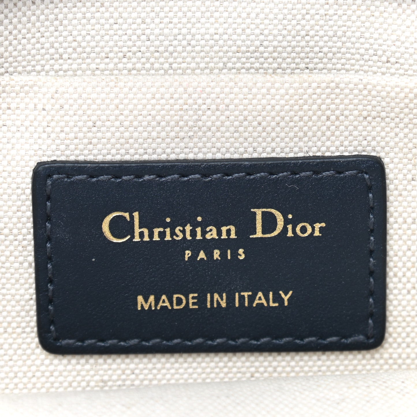 Oblique Diorquake Clutch Blue