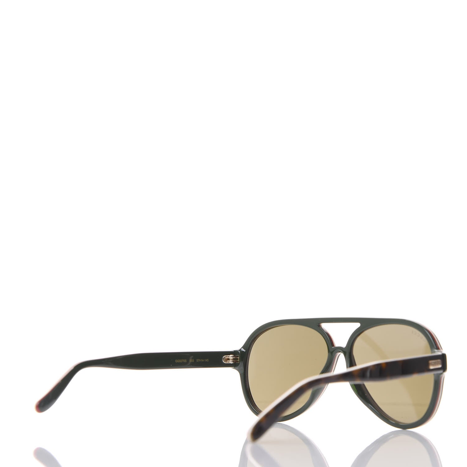 Gucci Pilot Sunglasses GG0270S Tortoise 4 of 8
