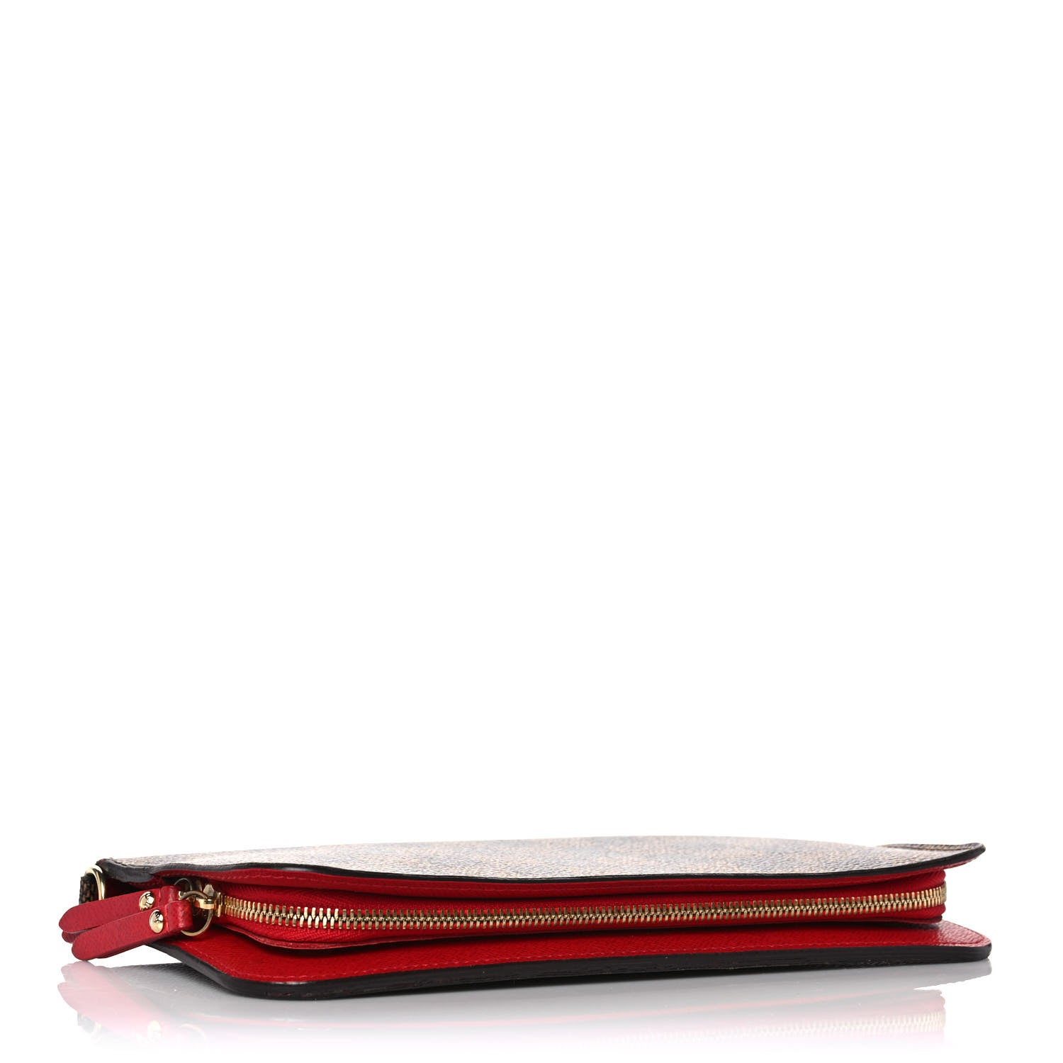 Louis Vuitton Damier Ebene Insolite Wallet Rouge 4 of 10