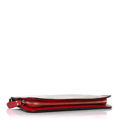 Louis Vuitton Damier Ebene Insolite Wallet Rouge 4 of 10