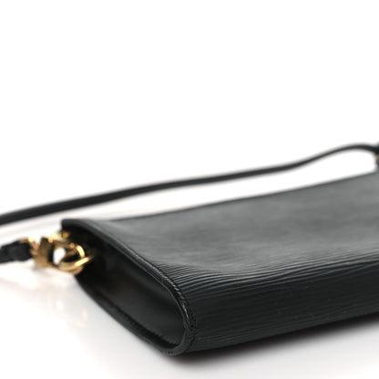 Louis Vuitton Epi Pochette Accessories 24 Black 8 of 10