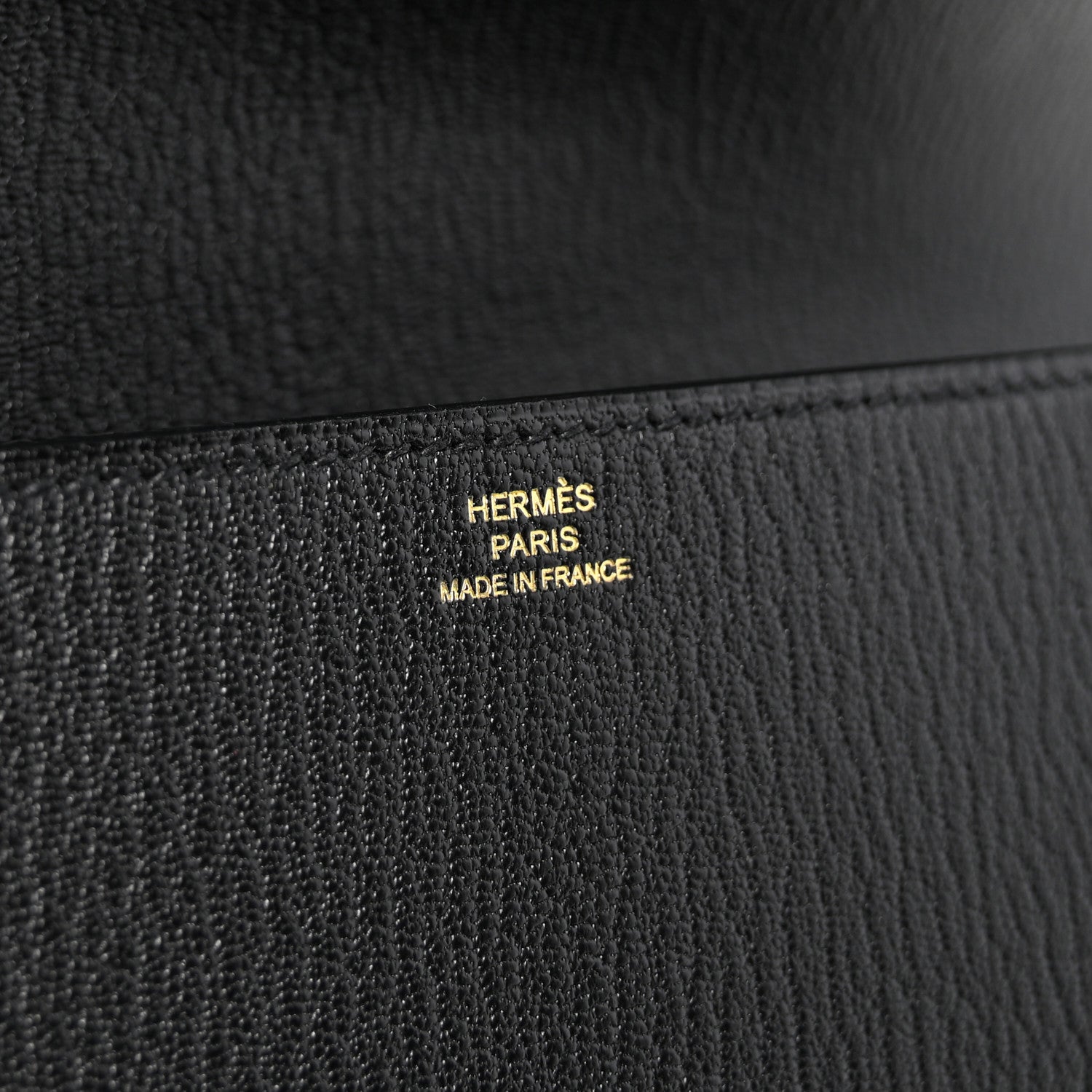 Hermes Chevre Mysore Medor 23 Clutch Black 6 of 7