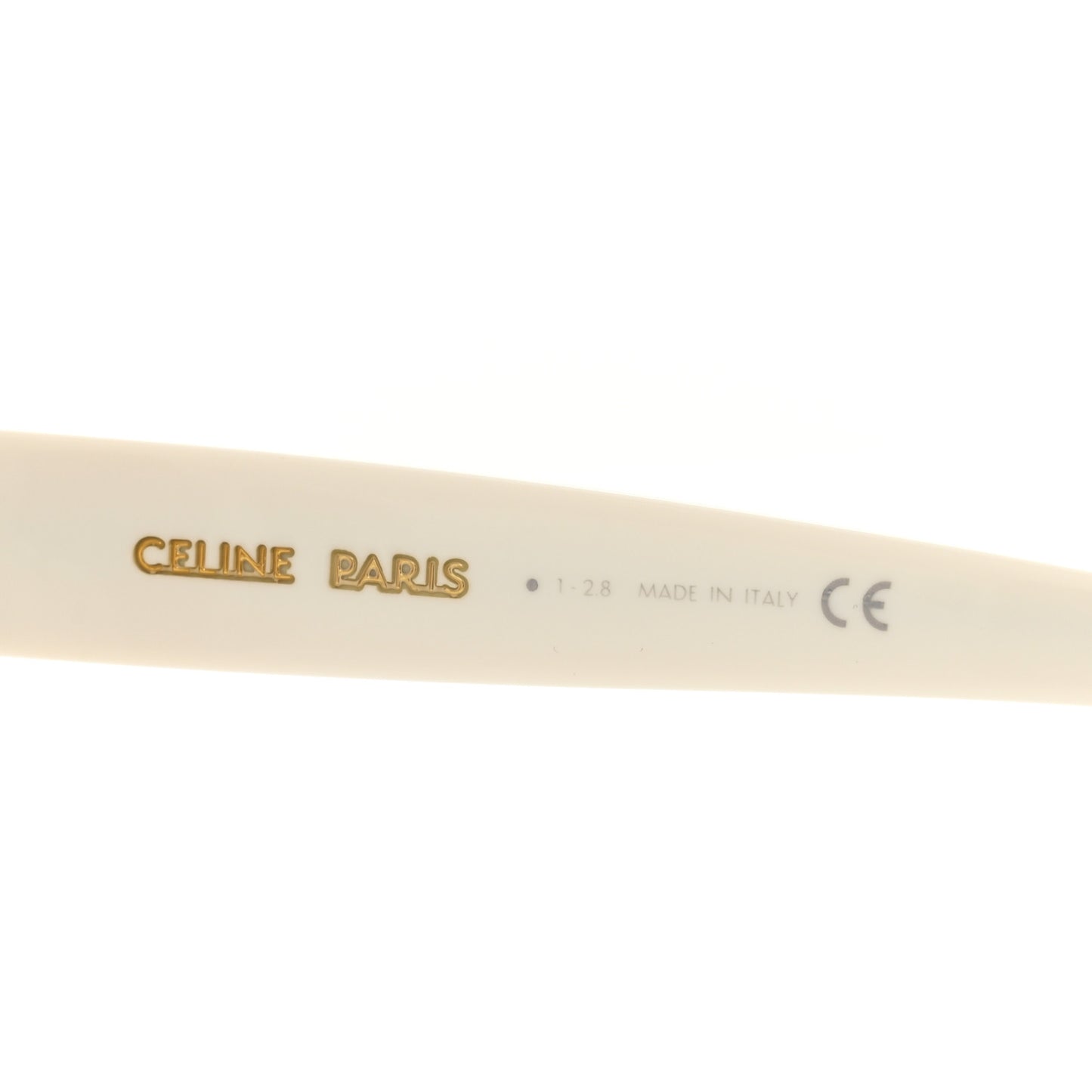 Acetate Butterfly Sunglasses CL 40067I White
