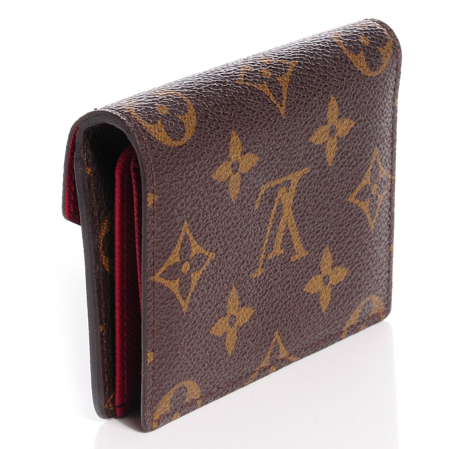 Monogram Compact Marie Wallet Rouge