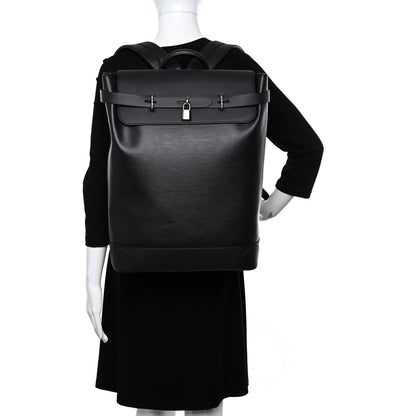 Louis Vuitton Epi Steamer Backpack Black 2 of 10