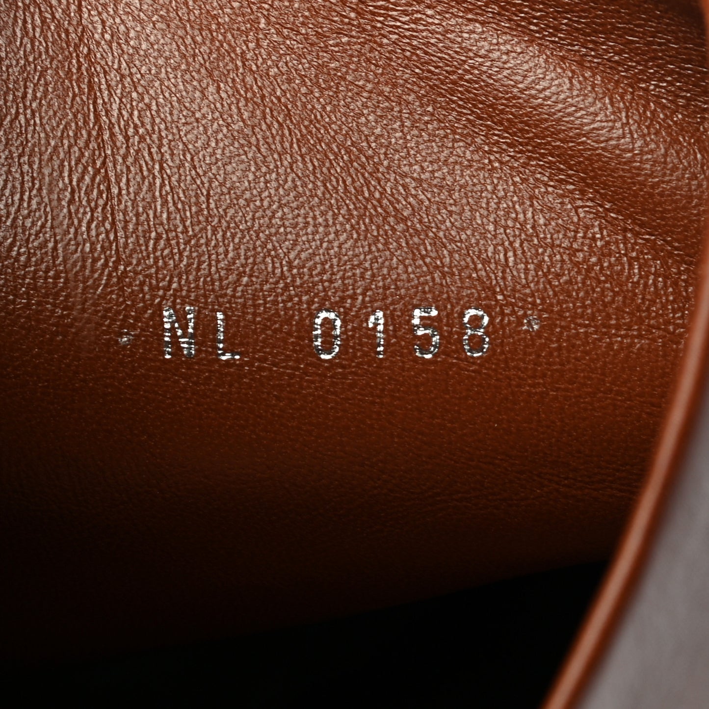 Calfskin Silhouette High Boots 36 Cognac