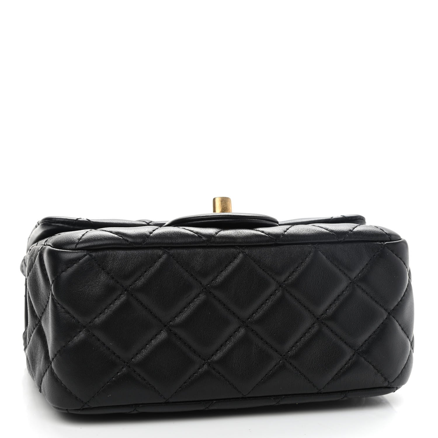 Chanel Lambskin Quilted Mini Pearl Crush Flap Black 4 of 9