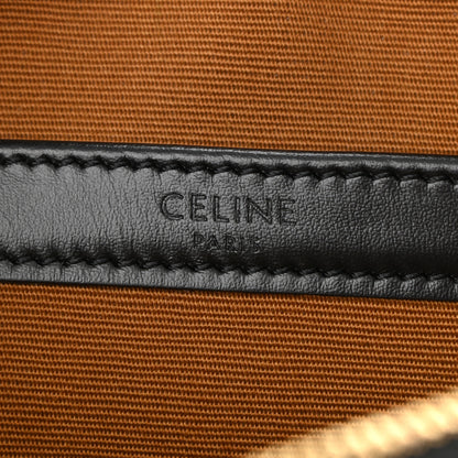 Celine Triomphe Canvas Medium Messenger Bag Black 6 of 10