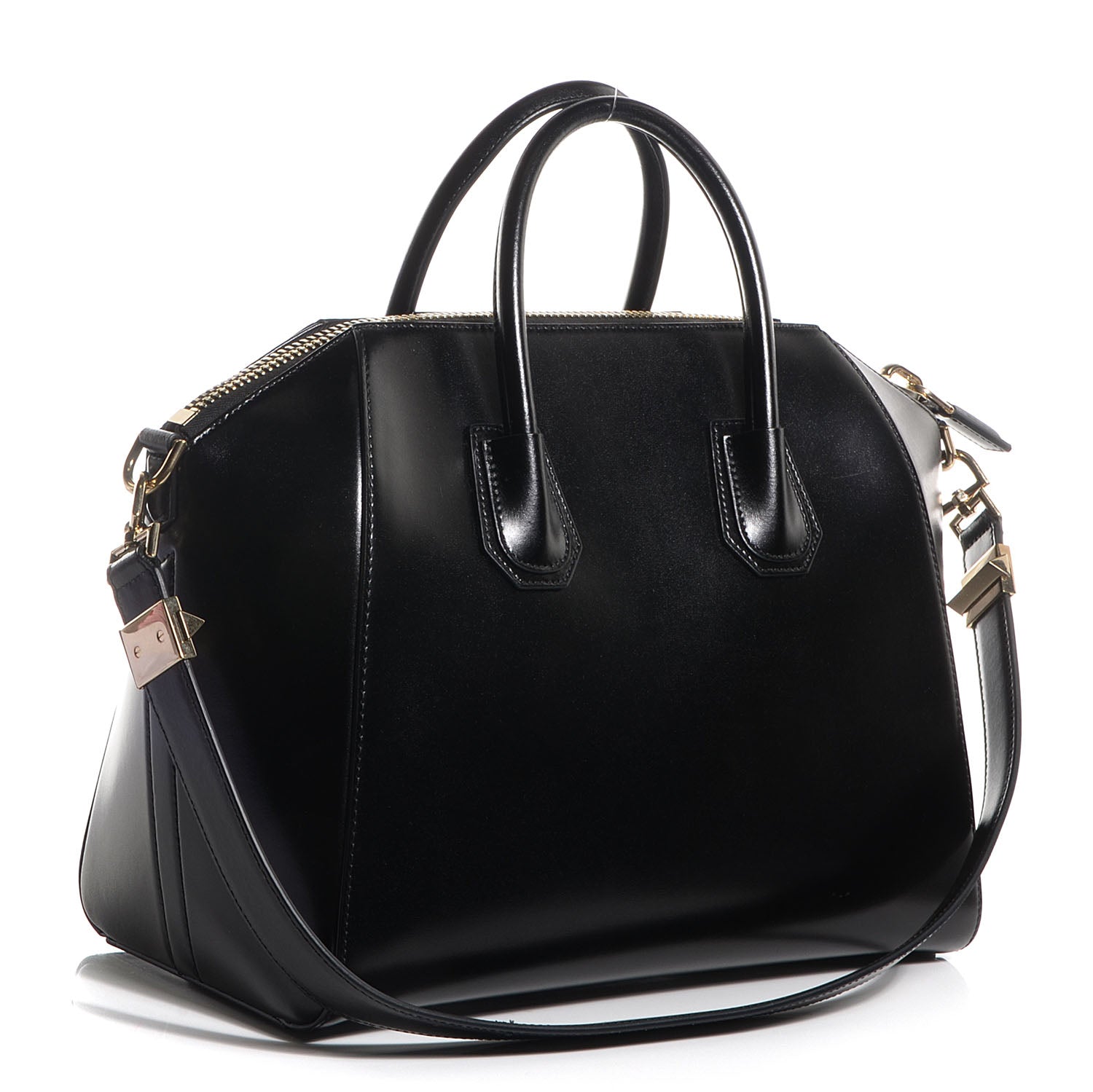 Givenchy Shiny Lord Calfskin Medium Antigona Black 4 of 11