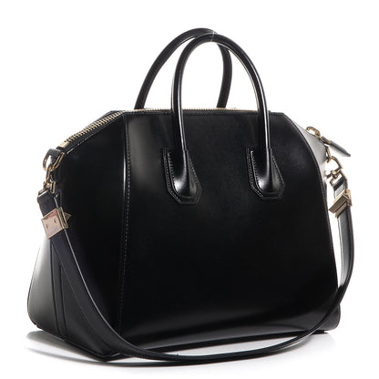 Givenchy Shiny Lord Calfskin Medium Antigona Black 4 of 11