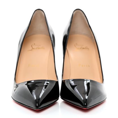 Christian Louboutin Patent Pigalle Follies 85 Pumps 39 Black 2 of 8
