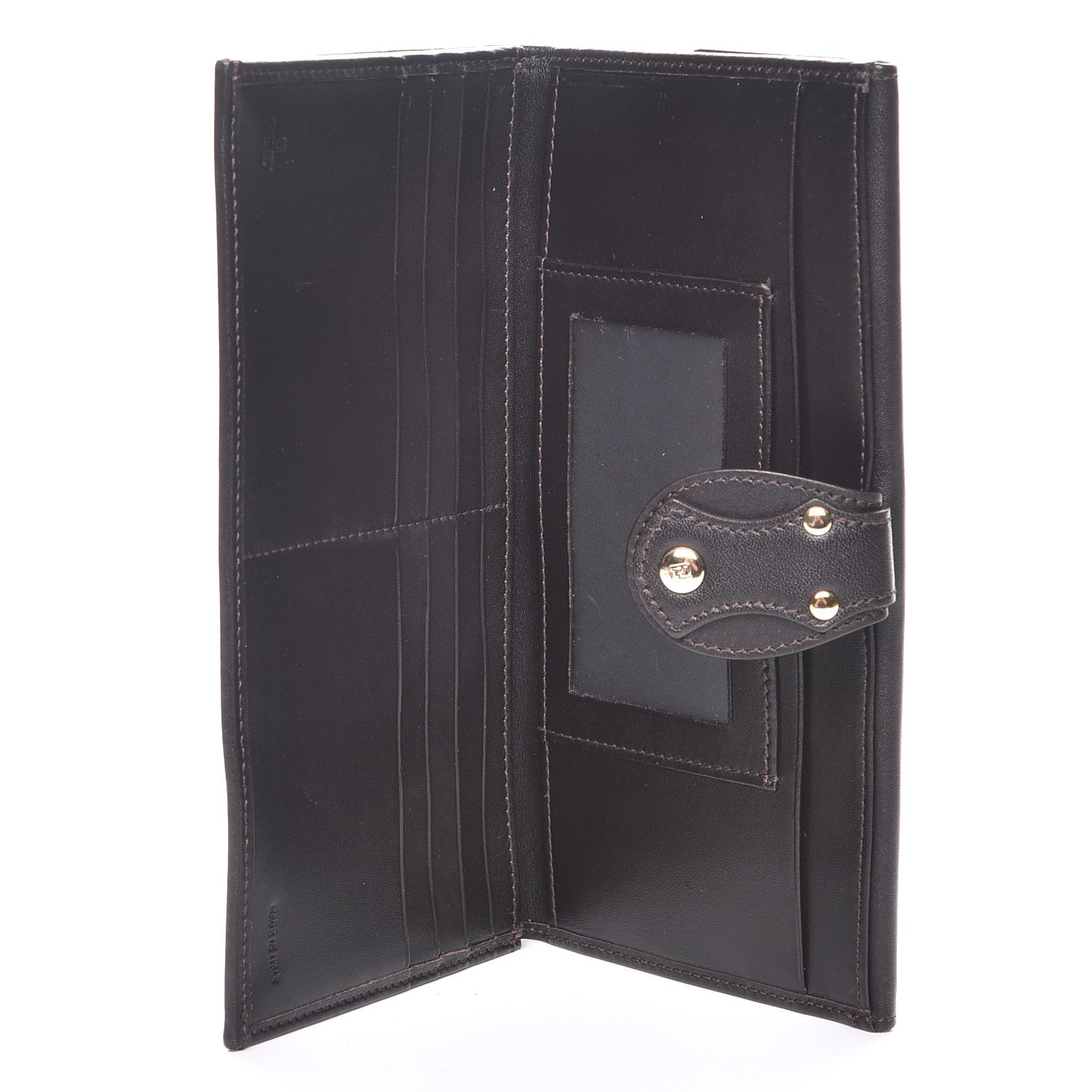 Fendi Zucca Continental Wallet Tobacco 5 of 8