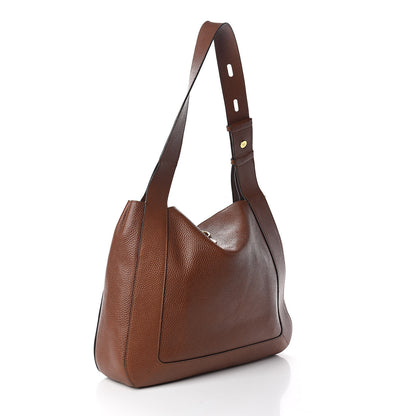 Mulberry Small Classic Grain Calfskin Marloes Hobo Oak 3 of 9