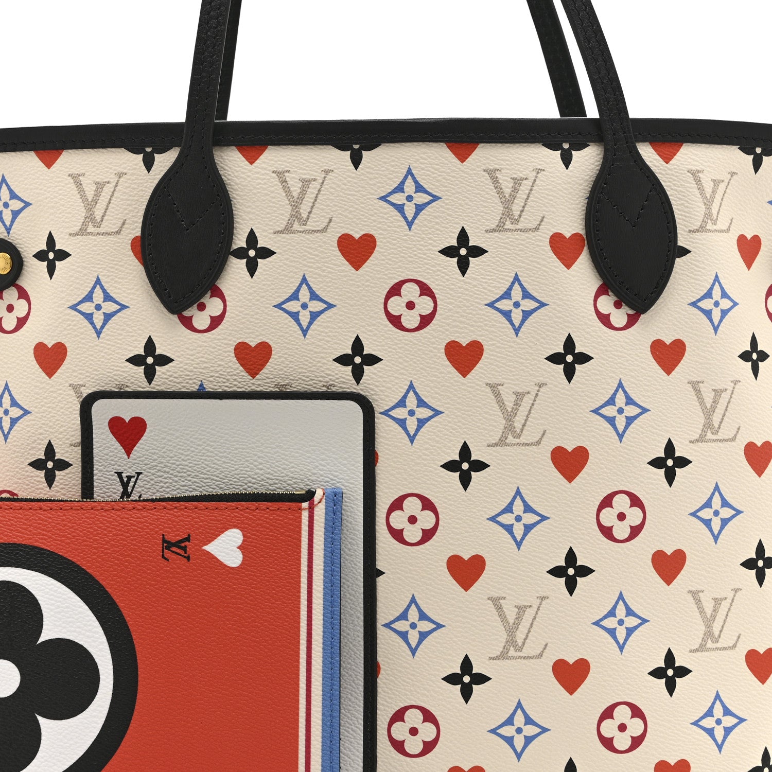 Louis Vuitton Game On Neverfull MM White 8 of 10