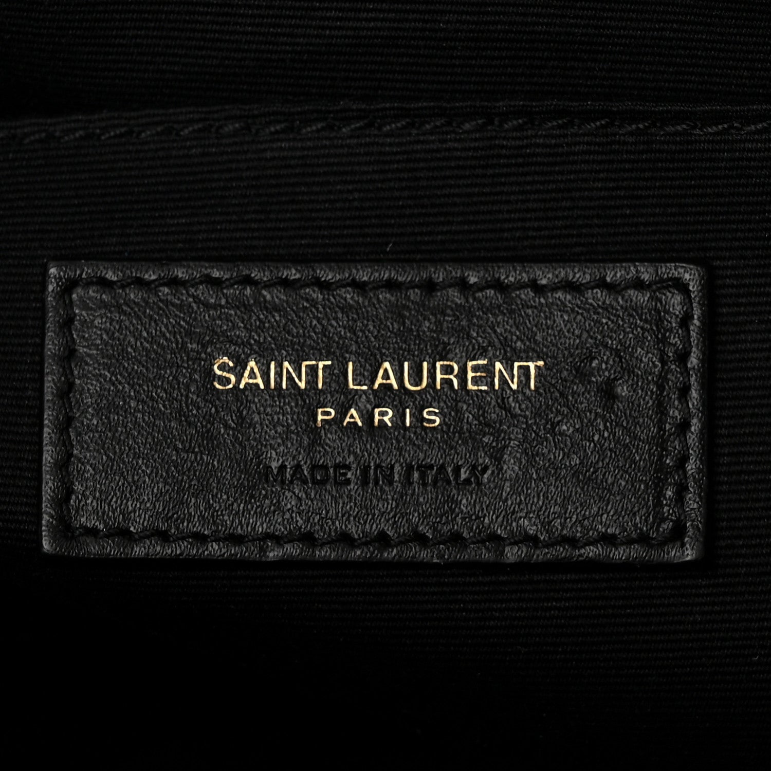 Saint Laurent Calfskin Matelasse Monogram Lou Camera Bag Navy 6 of 10
