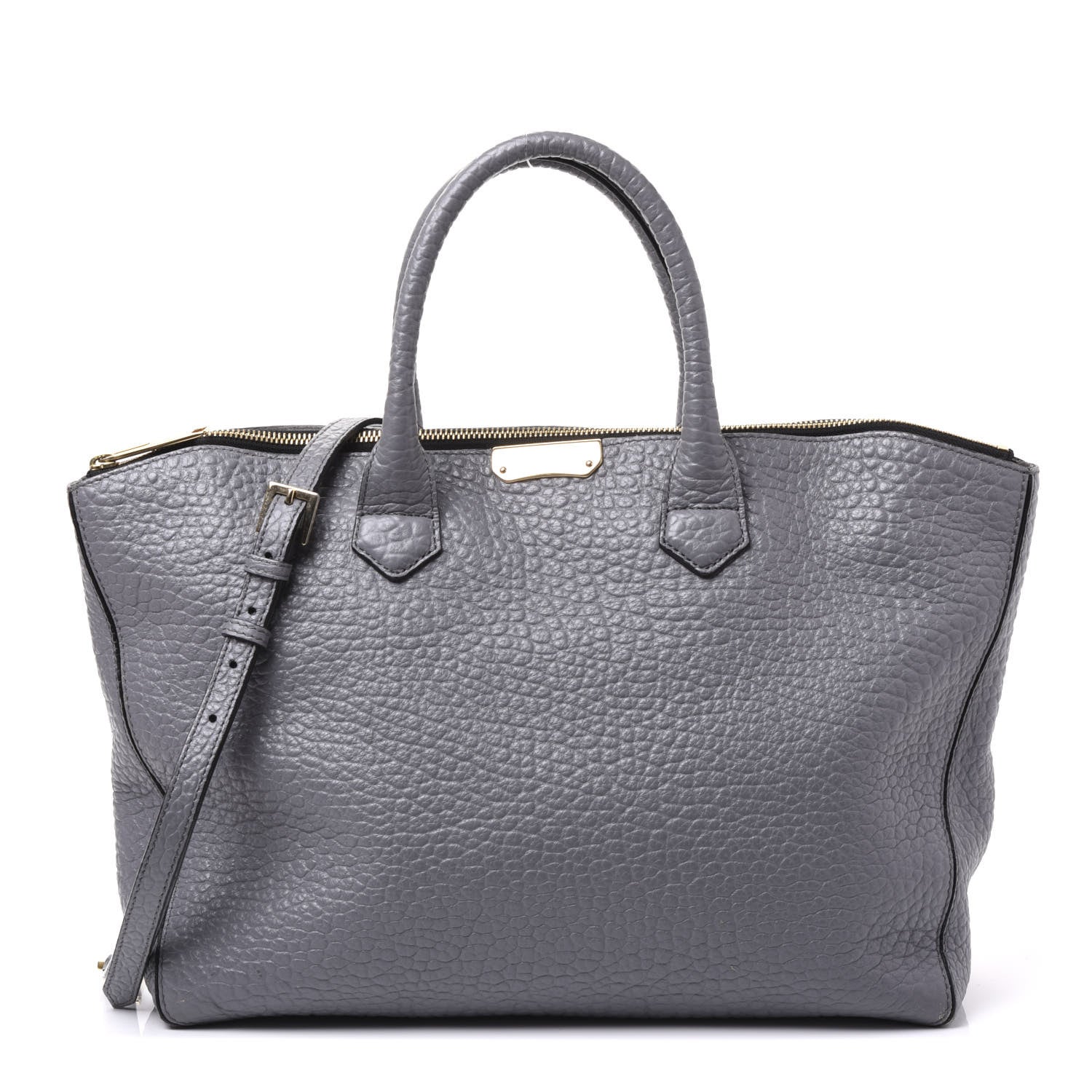 Burberry Heritage Grain Medium Dewsbury Tote Grey 1 of 11