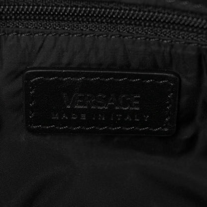 Versace Calfskin Messenger Bag Black 5 of 5