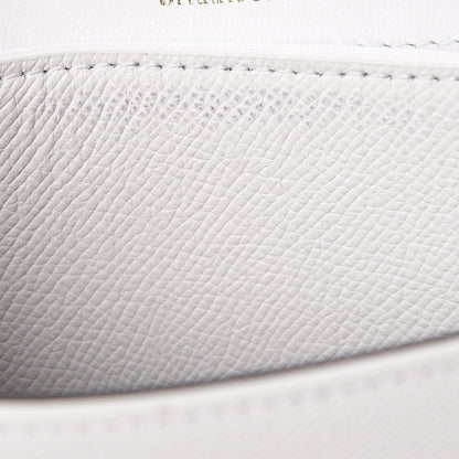 Balenciaga Grained Calfskin Logo Print Ville Day Bag XS White 14 of 18